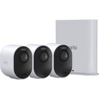 Arlo Ultra 3 Cámara Exterior UHD 4K con Visión Nocturna - Incluye 3 Cámaras y SmartHub