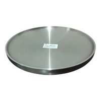 Set de 4 Platos 19 cm de diametro de acero inoxidable 304