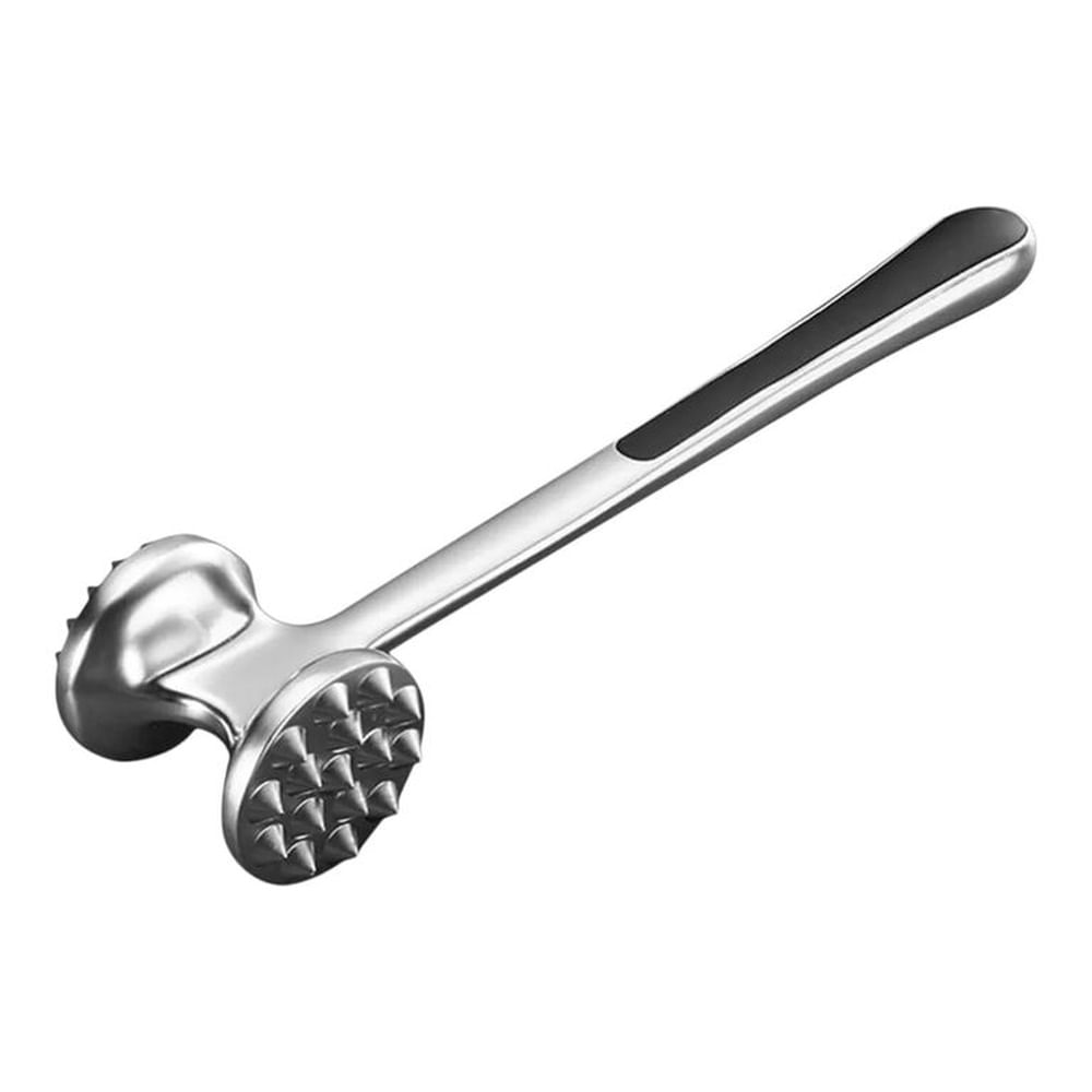 Martillo Ablandador de Carne Well Being de Aleación de Zinc Doble Cara para Carne Pollo y Bistec