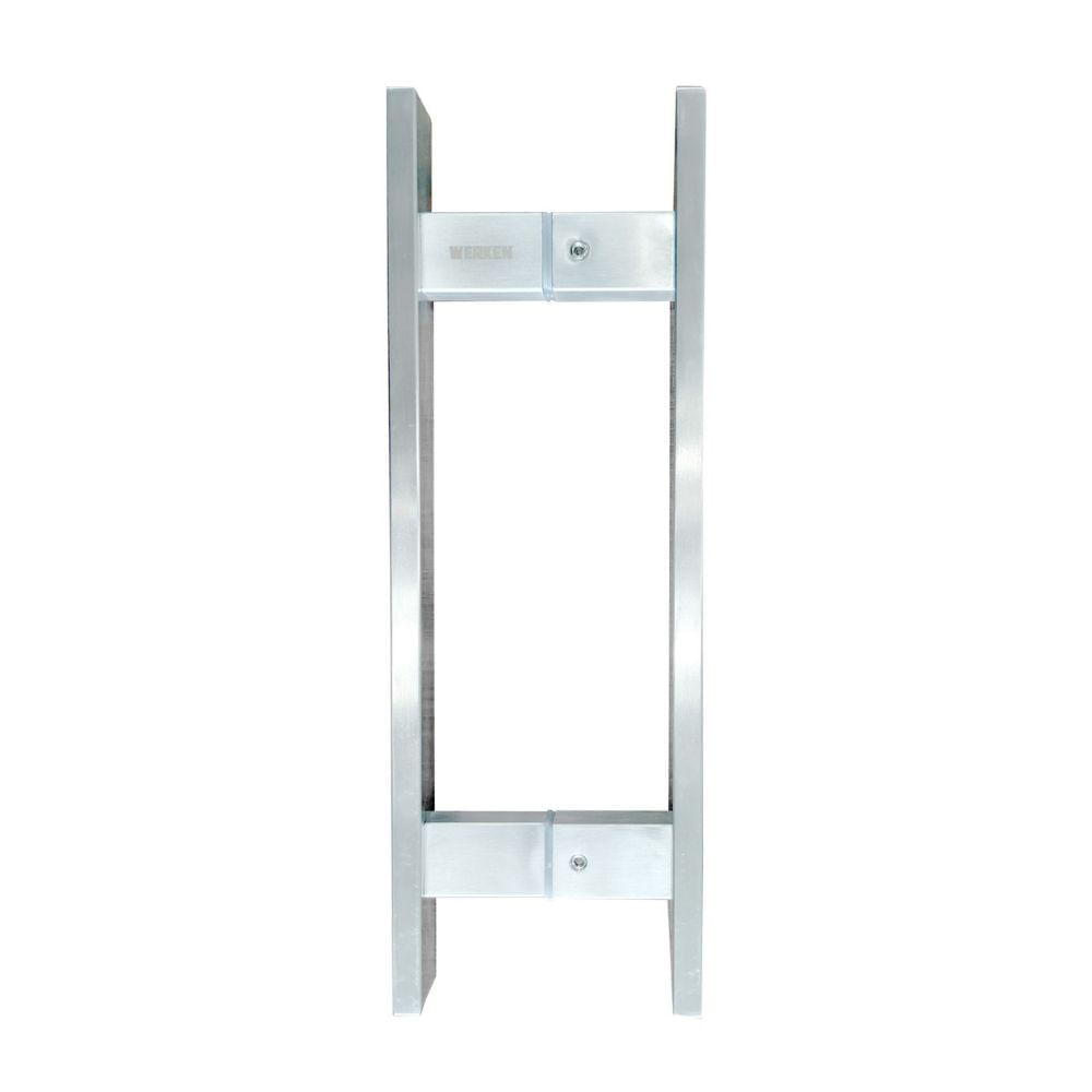 Manillon H Cuadrado 50x200mm Acero Inoxidable Werken