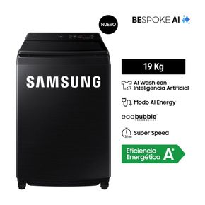 Samsung 19Kg Carga Superior AI Wash WA80F19S8B