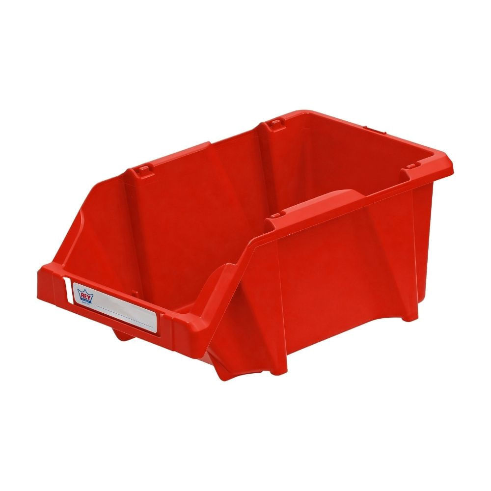 Organizatodo Apilable # 10 Rojo Rey Plast