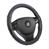 Cobertor de volante Negro/Azul PVC Werken