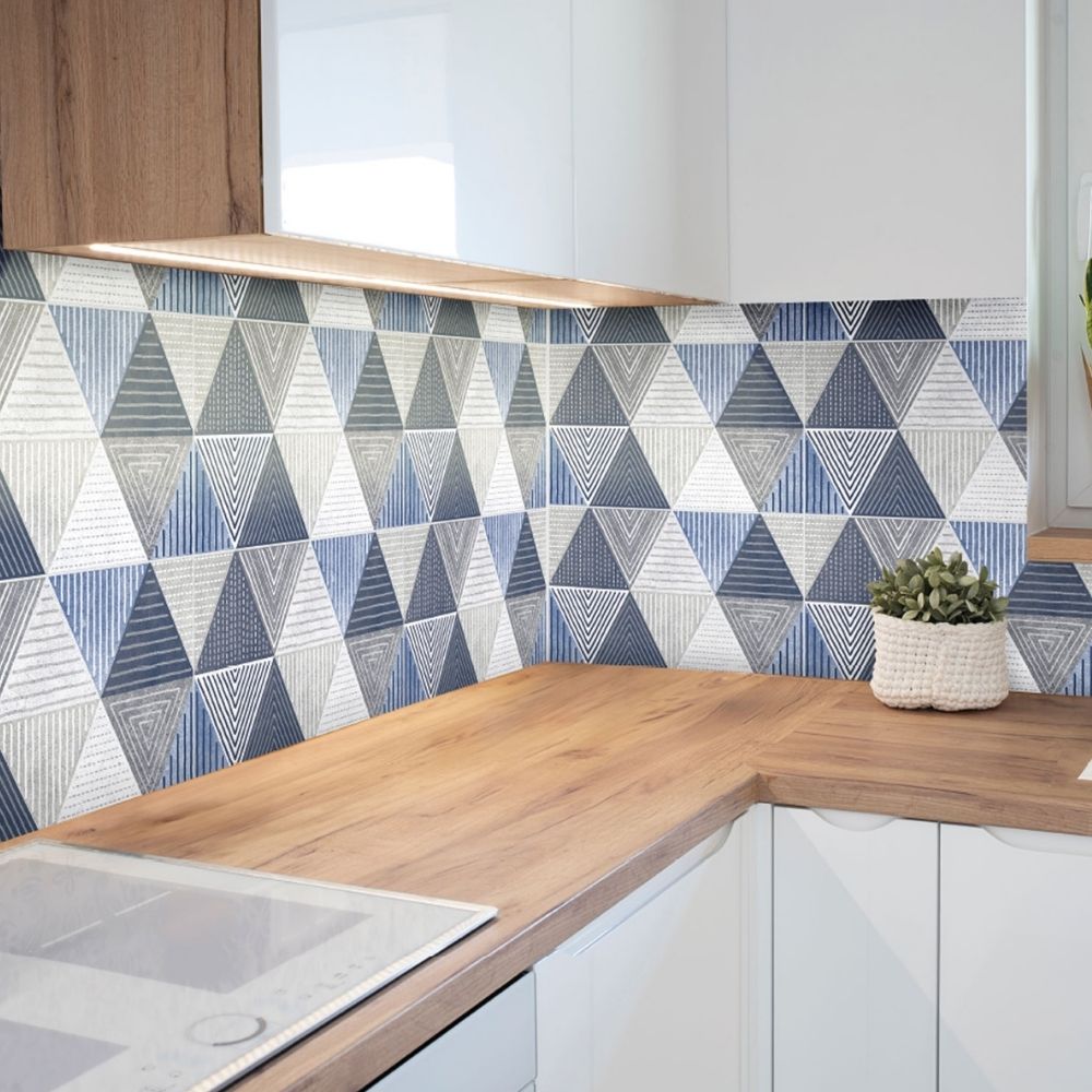 Pared Lisa Brisa Azul 30x60cm 2.16m2 Celima