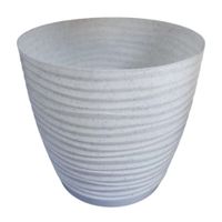Macetero Prisma M15 con Plato Granito Duraplast