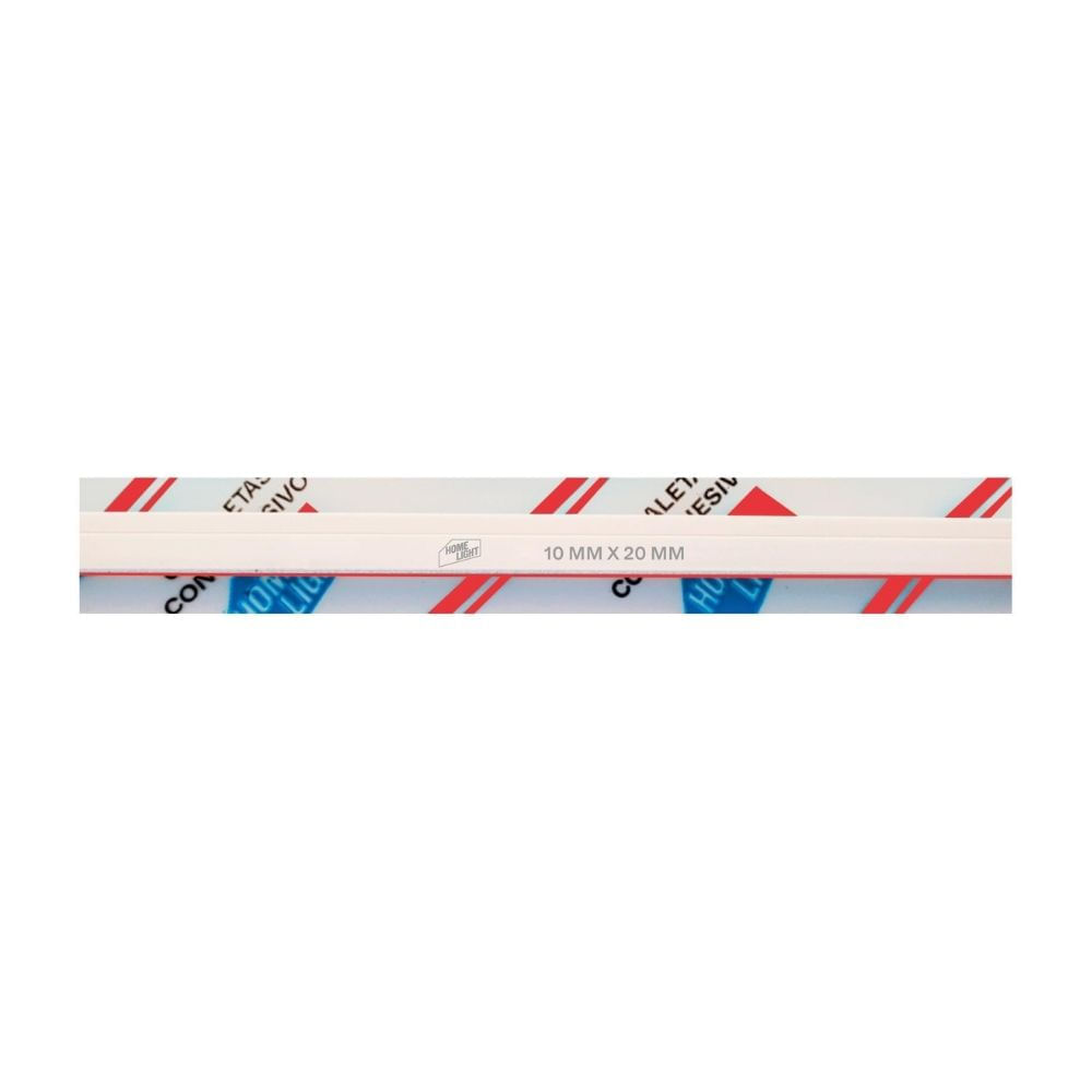 Canaleta reforzada 10x20 30 PVC 2m Home Light