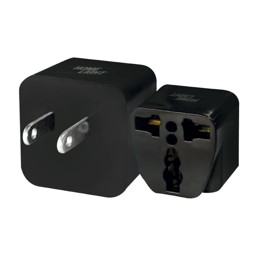 Adaptador Multiple Plano con Negro 10A Home Light