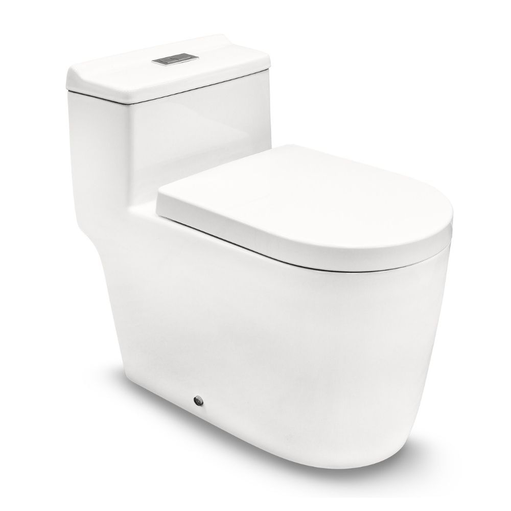 Inodoro One Piece Trebol Advance Pro Blanco