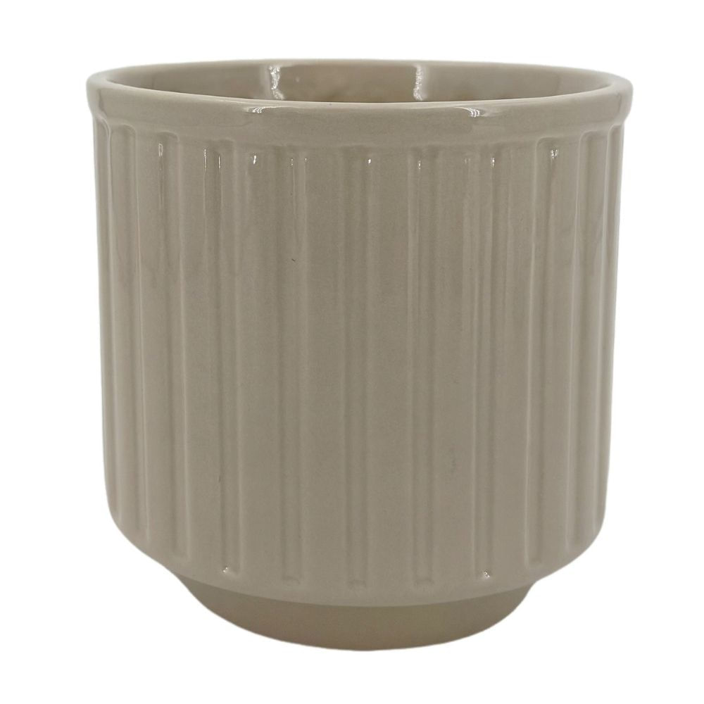 Maceta decorativa Gris Orange