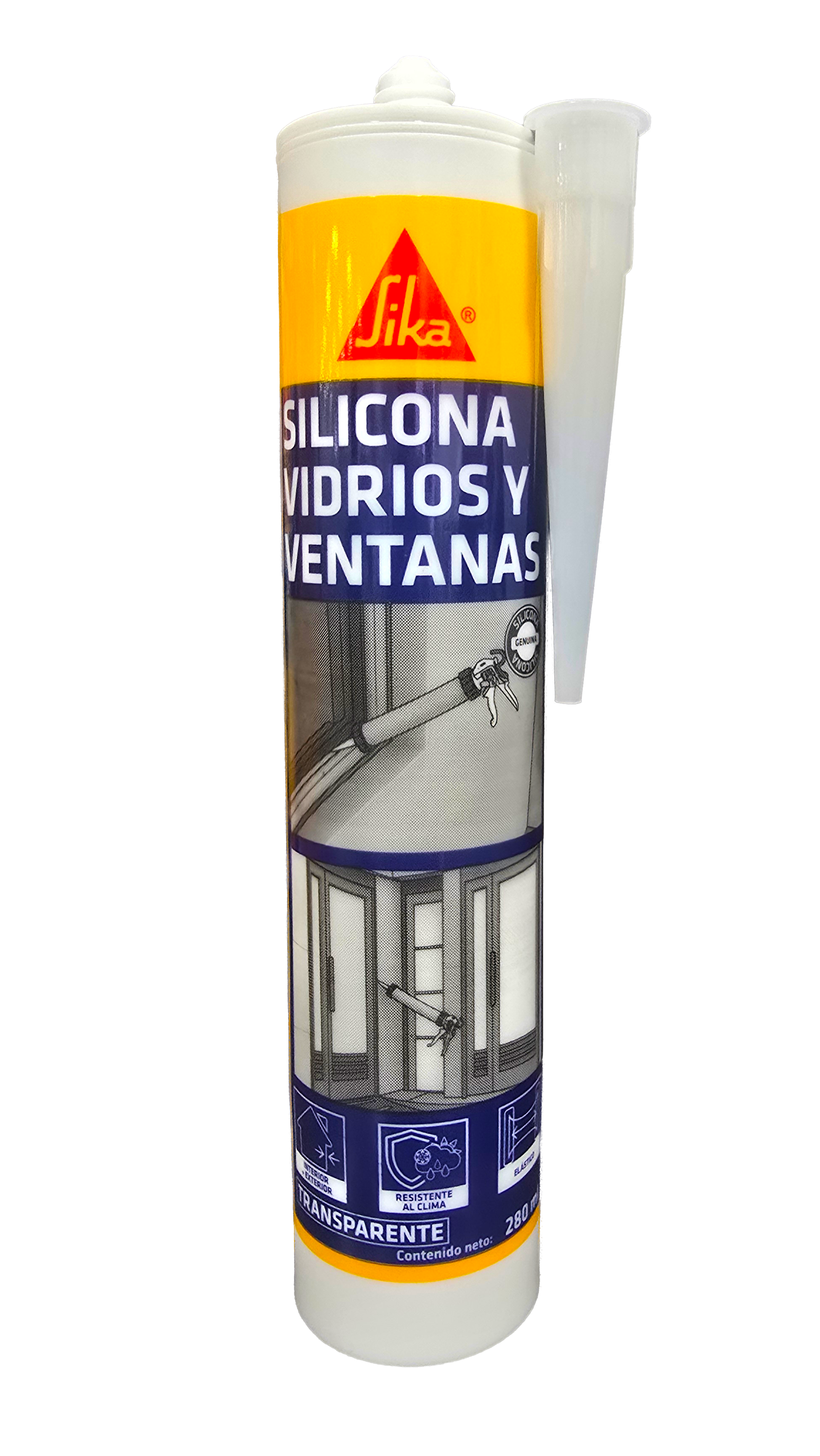 Silicona Sikaseal-131 Transparente 280ml