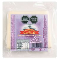 Queso Mezcla Tierno sin Lactosa MARQUES DEL CASTILLO Taco 175g