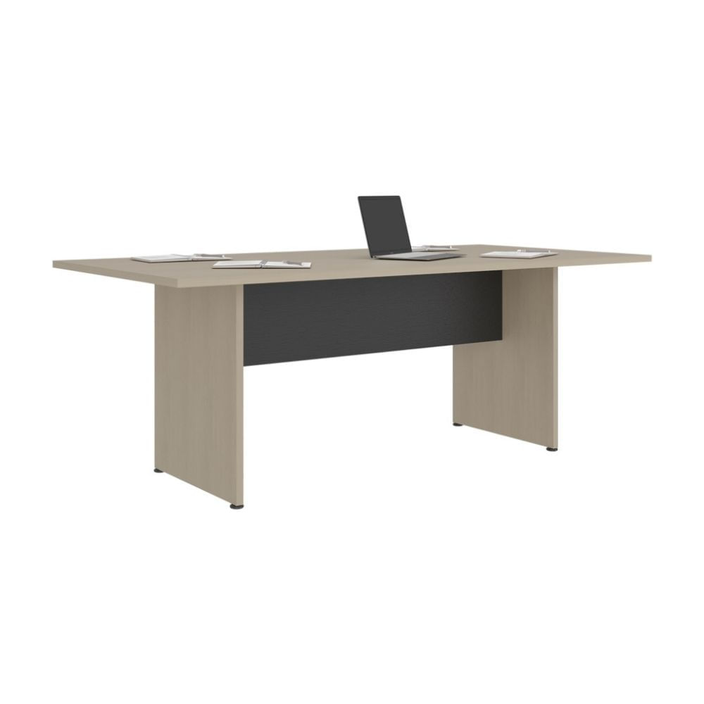 Mesa de Reunion Home Office M-200 Cartagena/Wengue 75x200x100cm Tuhome