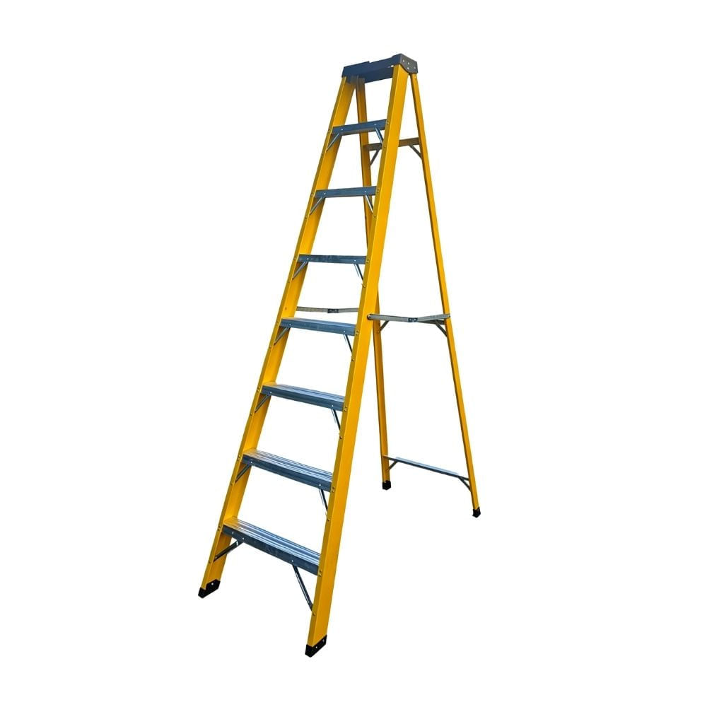 Escalera Fibra de Aluminio Werken 8 Pasos