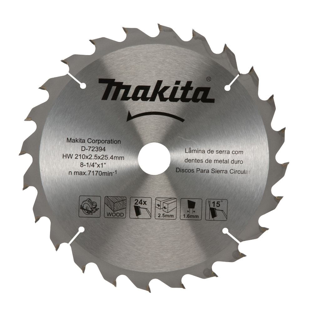 Disco de Sierra para Madera 9 1/4'' 60 Dientes Makita