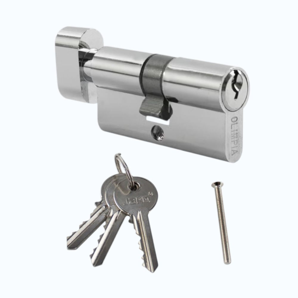 Repuesto Cilindro Llave/Mariposa 35x35mm Zender