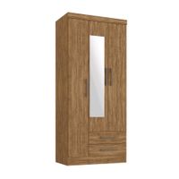 Ropero Seul 3 Puertas 2 Cajones MDP Tabaco