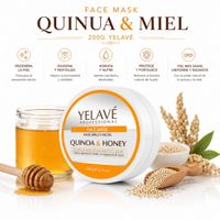 FACE MASK QUINUA Y MIEL 200G YELAVÉ