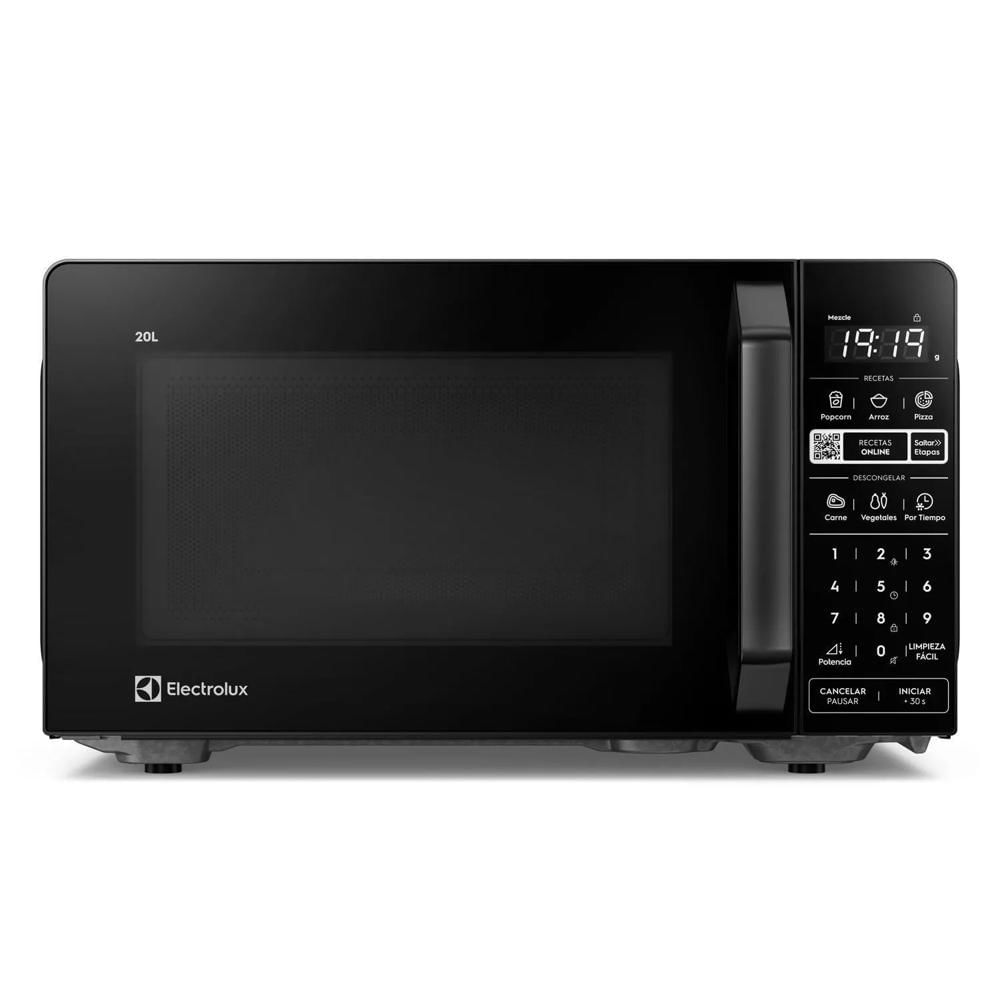 Microondas Eléctrico 20L Negro Electrolux