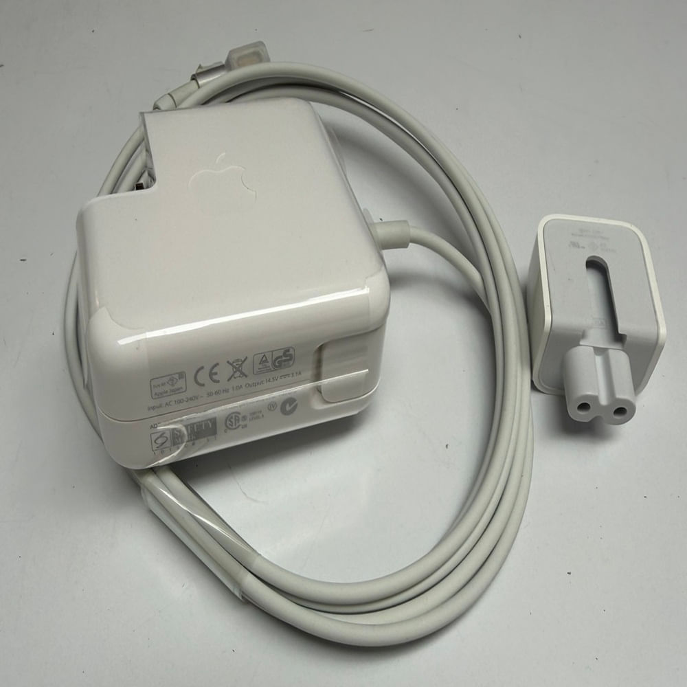 Cargador Apple 45W MagSafe1 A1374. original. viene SUELTO