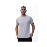 POLO MANGA CORTA -GRIS CLARO