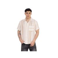 Camisas New Stars de Lino- Camello