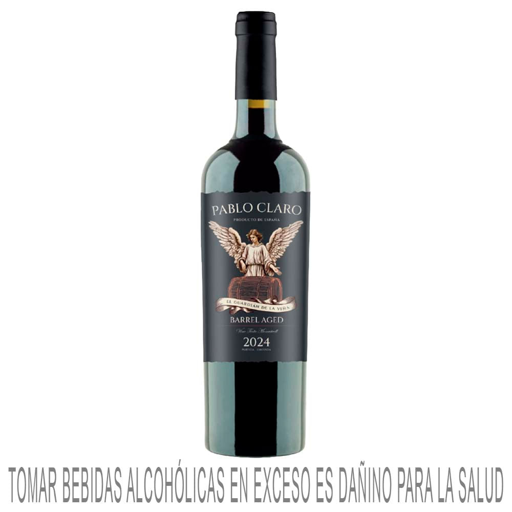 Vino Tinto PABLO CLARO Monastrell Barrel Aged Botella 750ml