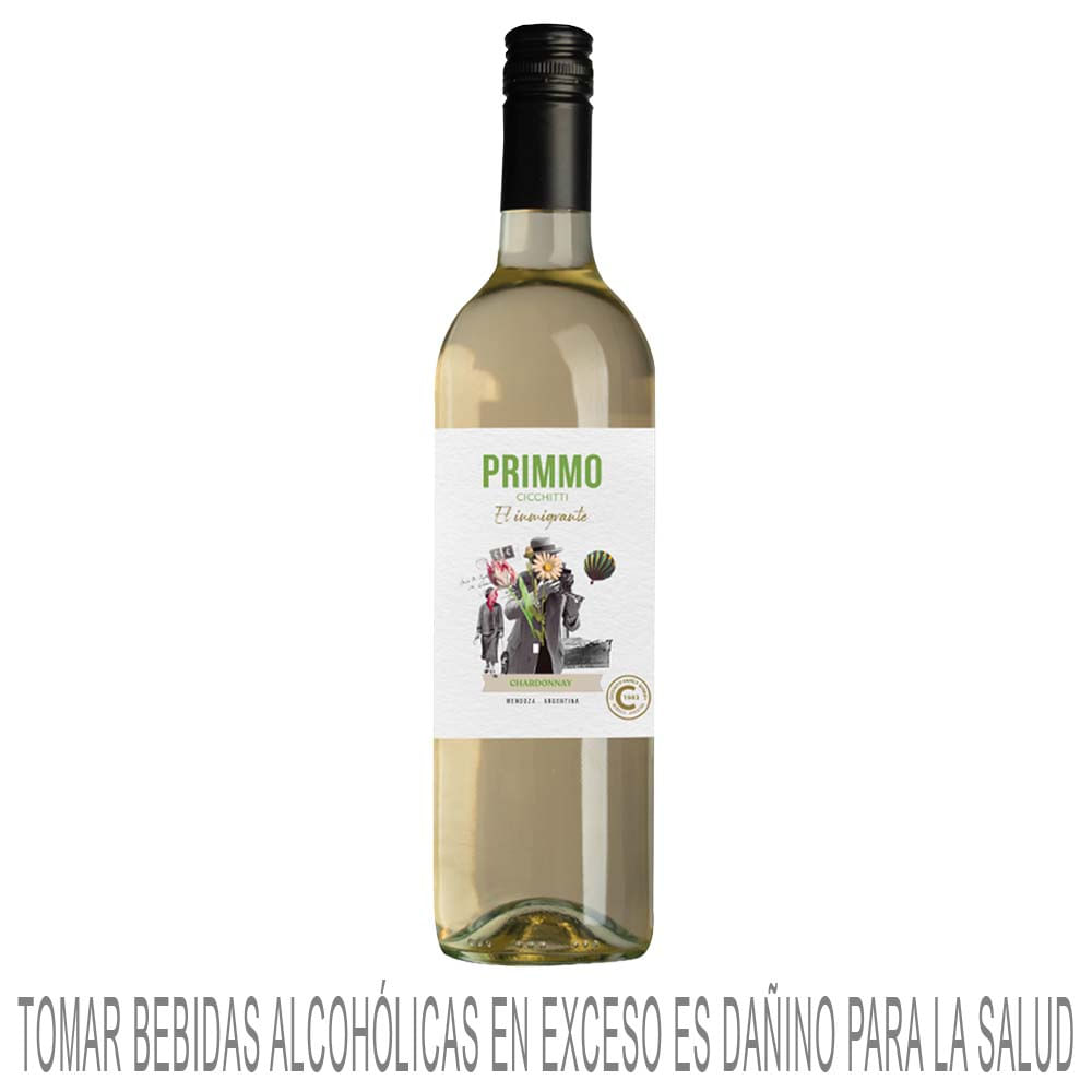 Vino Blanco CICCHITTI Primmo Chardonnay Botella 750ml
