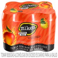 Ready To Drink (RTD) MIKES Mango Hot Sleek Lata 355ml Paquete 6un