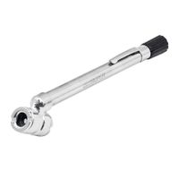 Medidor de presion doble cabeza para auto de aluminio 50 psi MEA-50D