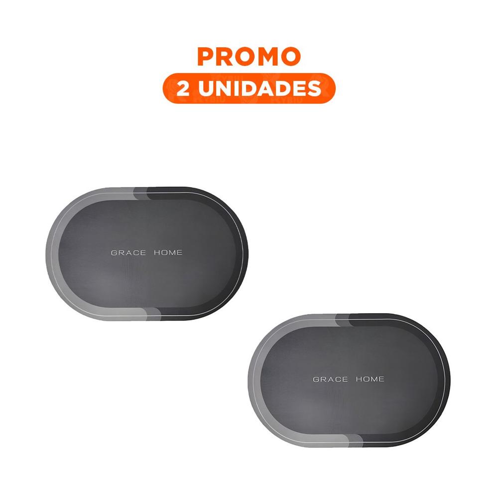 Pack2 Fuente Ovalada Plomo Para Decoracion De Casa Hogar Y Uso Diario YRegalo Sticker