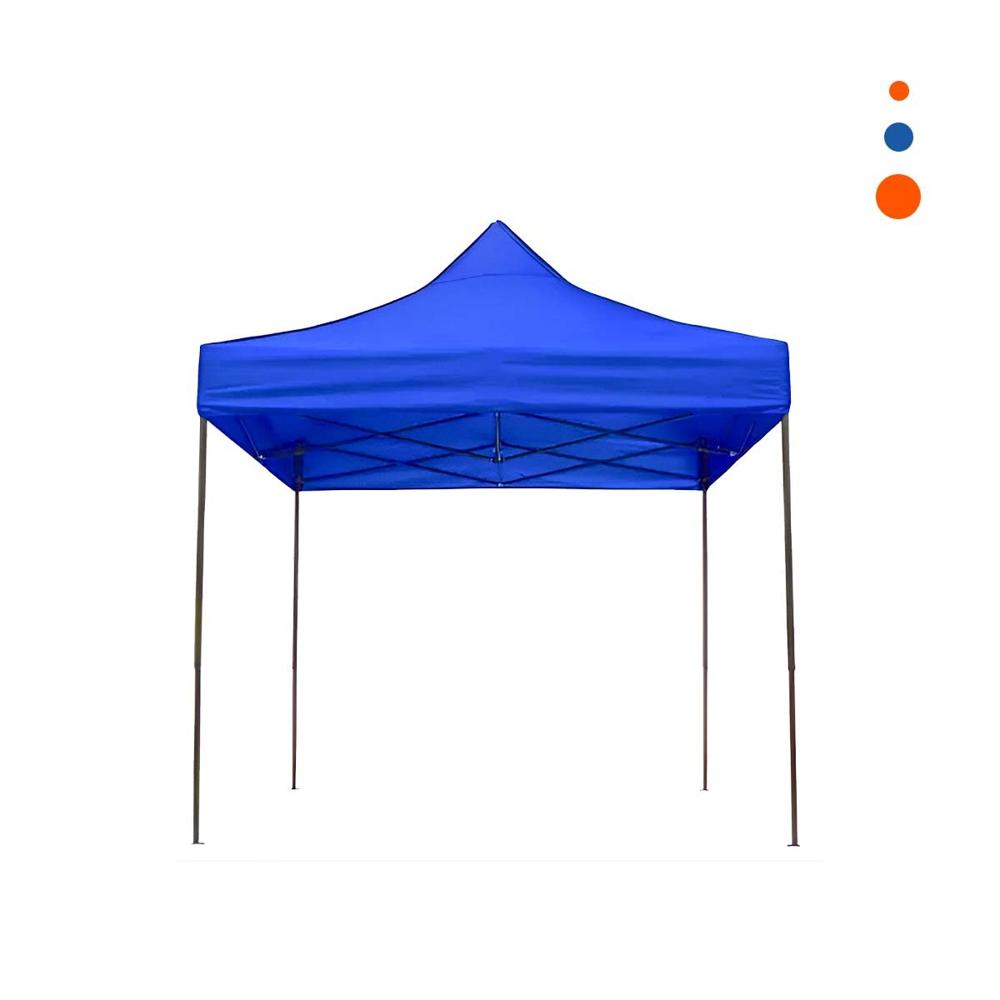 Toldo Plegable de Uso Exterior con Dimensiones 3x3x2.3m y Acabado Color Azul Y Regalo Sticker