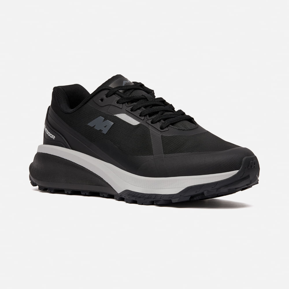 Zapatilla New Athletic Outdoor GripStone 138-0204 para Hombre 41 Negro