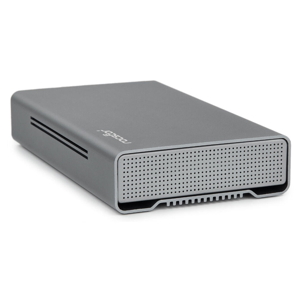 Rocstor Disco Duro Externo Rocpro D90 24TB USB 3.2 Gen 2 - Aluminio - 7200 rpm - Compatible