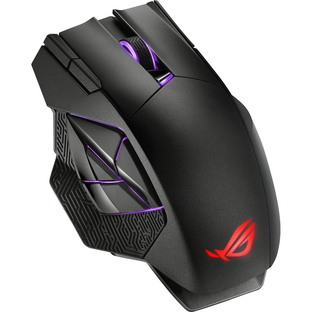 ASUS ROG Spatha X Mouse Gaming Inalámbrico y Cableado 19000 dpi 12 Botones Programables