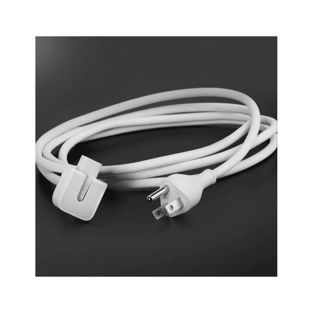 CABLE DE EXTENSION DE CORRIENTE DE 1.8 M PARA CARGADOR MACBOOK MAGSAFE 1 Y MAGSAFE 2