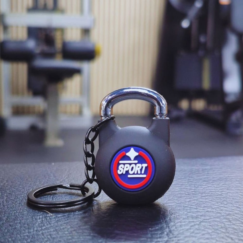 Llavero Pesa Rusa de Gimnasio Valuma Multicolor