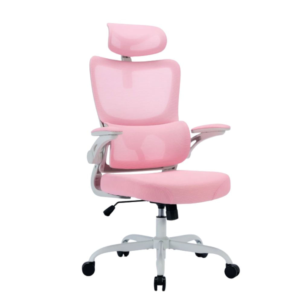 Silla Giratoria Modelo Petra Color Rosa