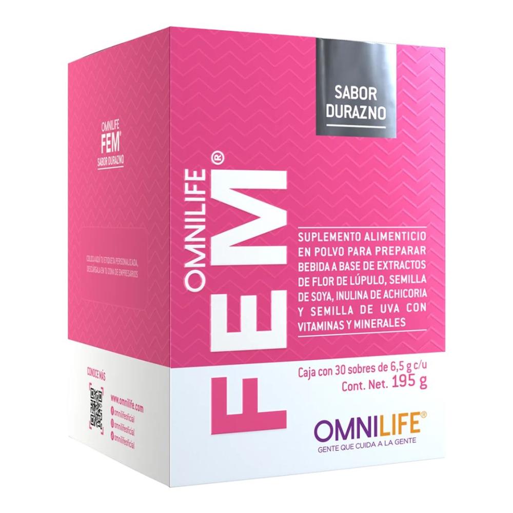 OMNILIFE FEM EQUILIBRIO FEMENINO FITOESTRÓGENOS VITAMINAS Y MINERALES