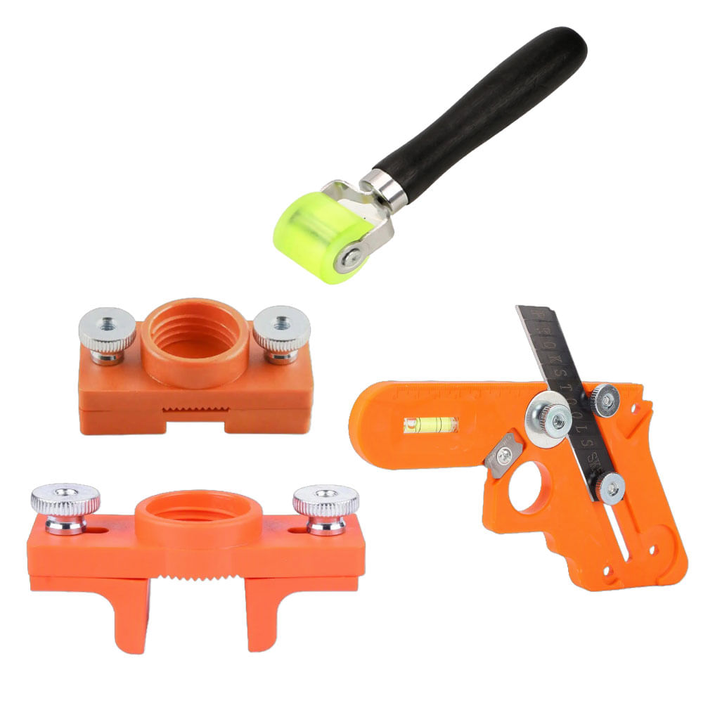SET DE 4 PIEZAS APLICADOR DE PEGAMENTO Y CORTE CANTO DELGADO