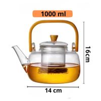 Tetera de Vidrio 1000 ml