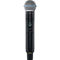 Shure SLXD2 B58 Transmisor Inalambrico de Mano con Capsula Beta 58A Supercardioide 470