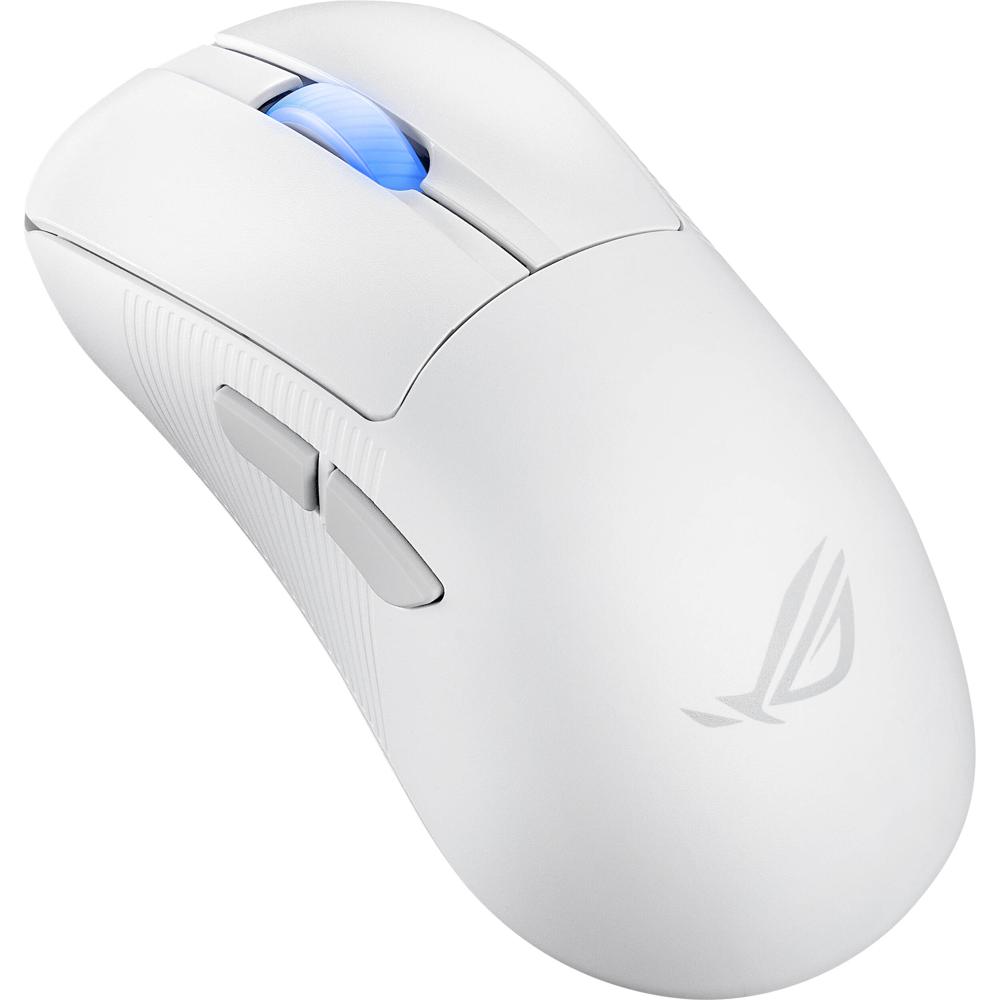 ASUS ROG Keris II Ace Mouse Gaming Inalámbrico Blanco - Sensor Óptico ROG AimPoint Pro