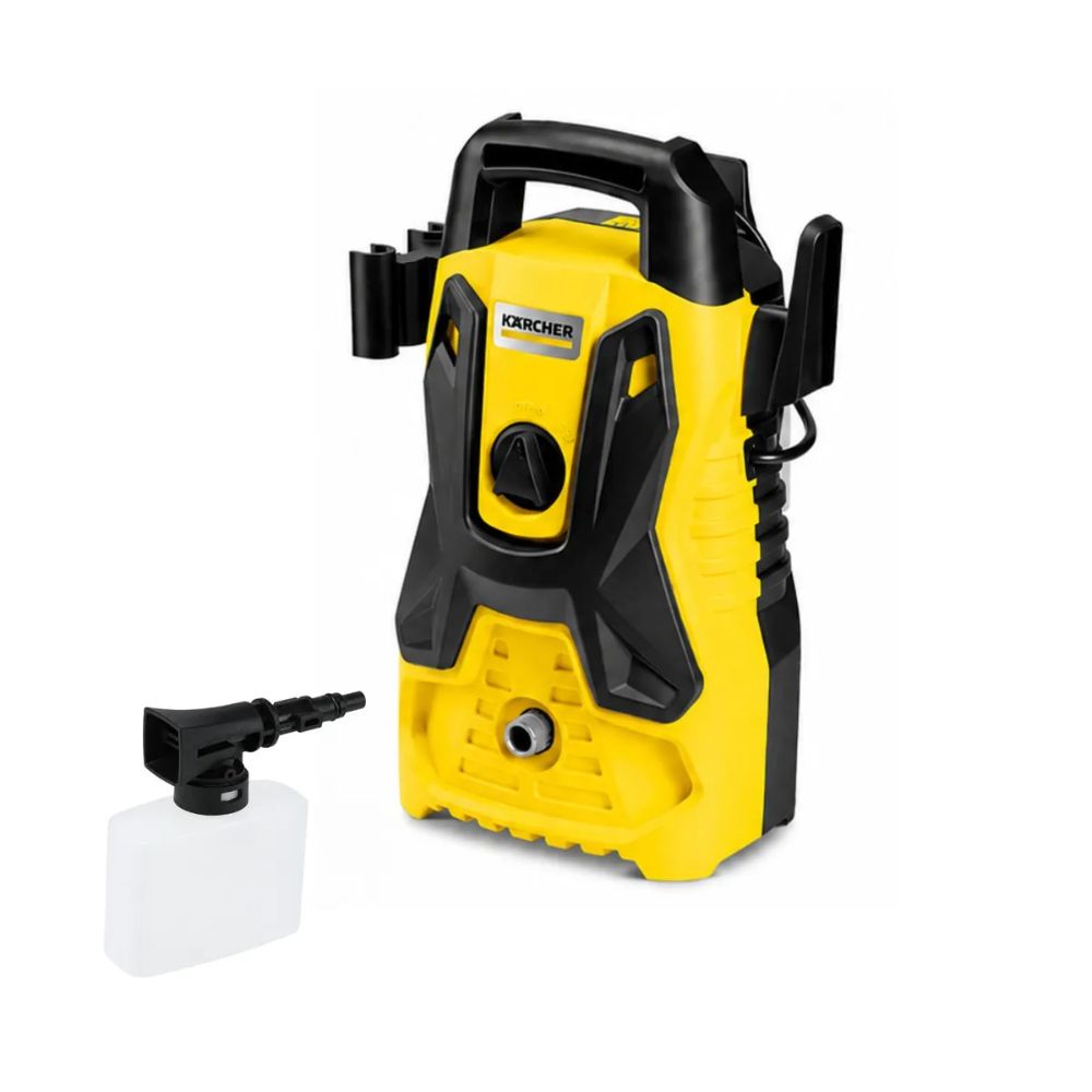 Hidrolavadora Portatil alta presión 1500 PSI Karcher yellow