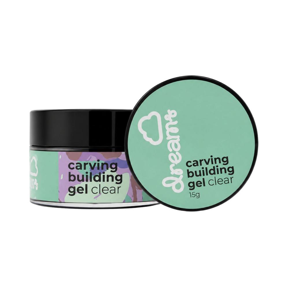 Dreams Carving Building Gel Clear 15 g - MC NAILS