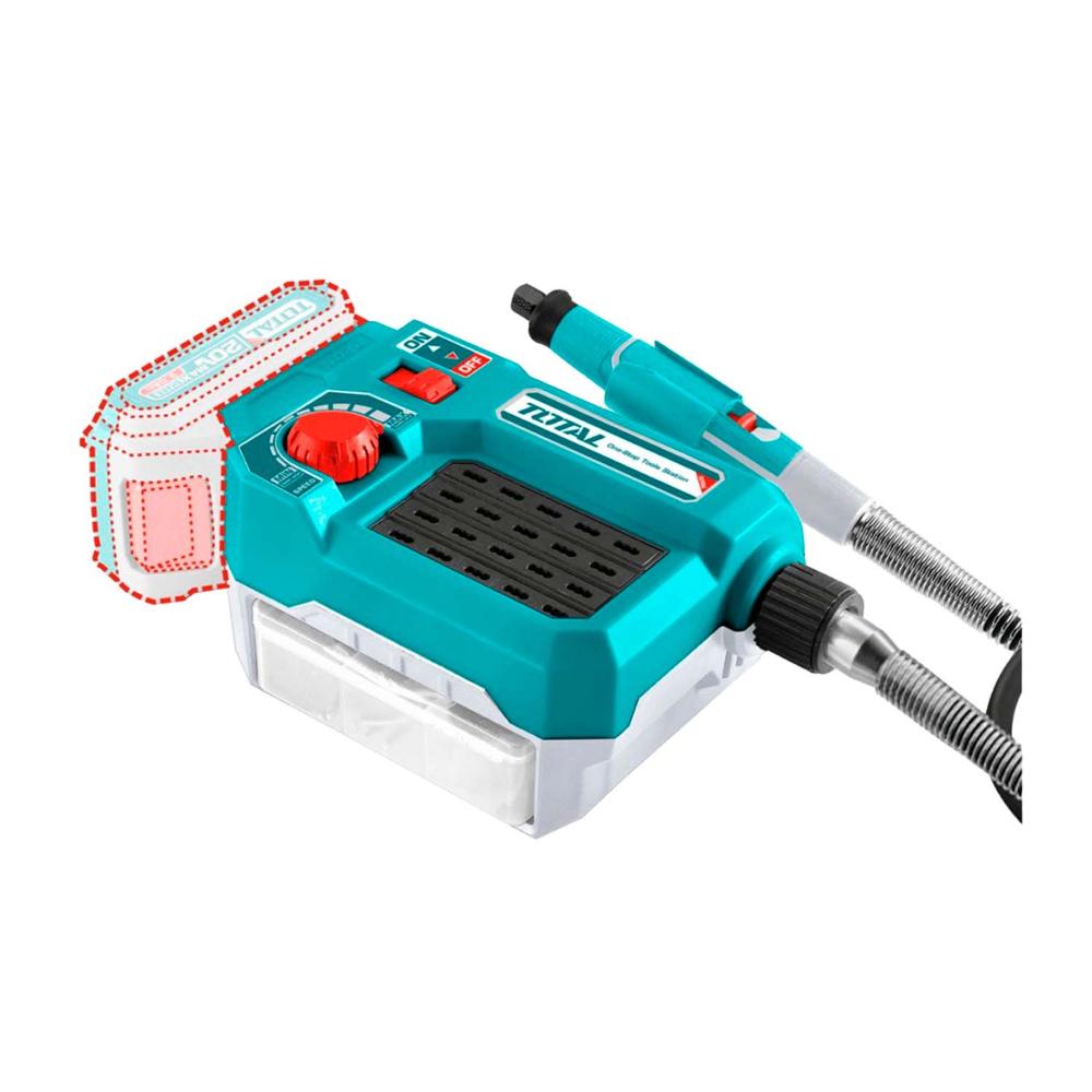 Mini Drill Inalámbrico Total 20v Con 40acc Sin Bat Tmgli2001