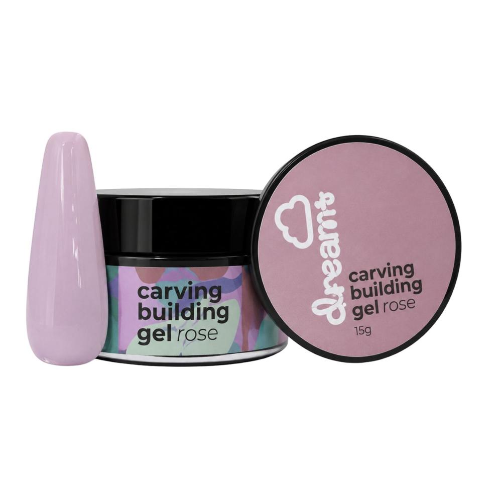 Dreams Carving Building Gel Rose 15 g - MC NAILS