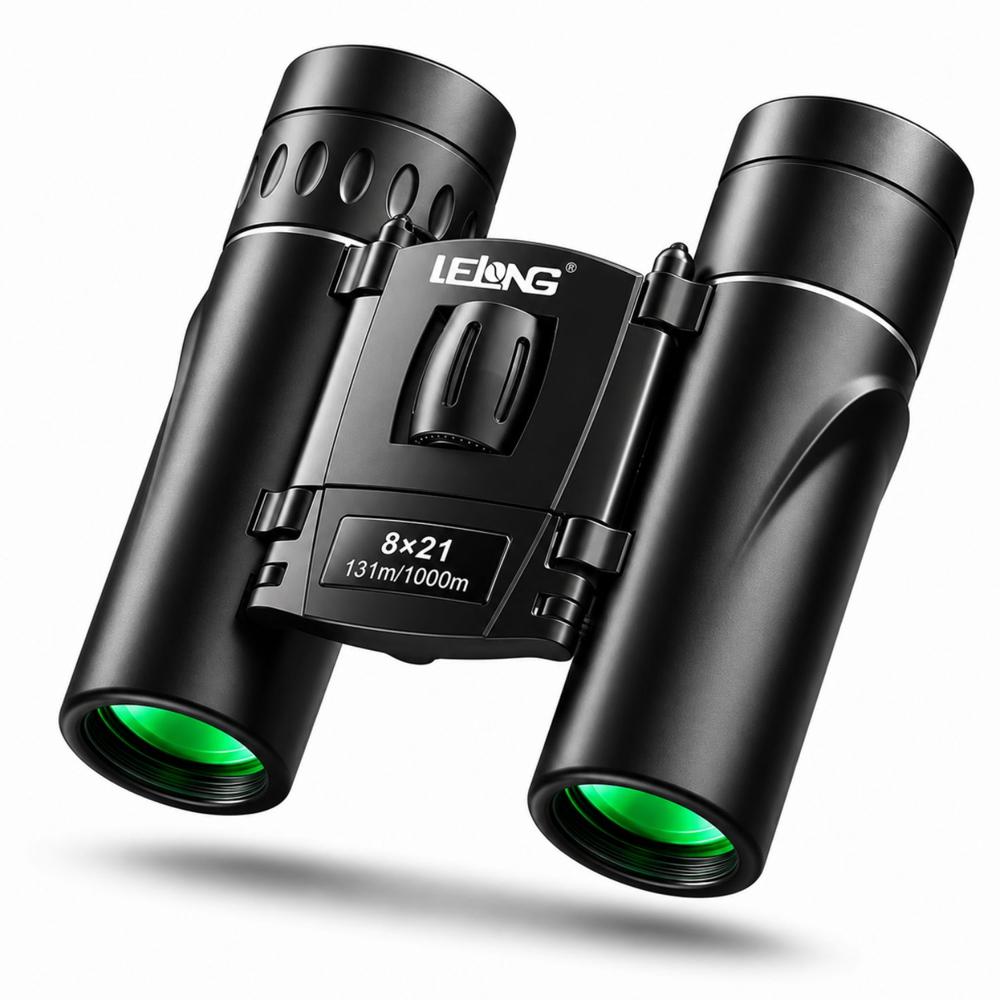 Binocular 8x21 Largo Alcance 1000m Compacto Profesional Para Viajes