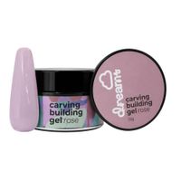 Dreams Carving Building Gel Rose 15 g - MC NAILS
