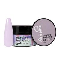 Dreams Carving Building Gel Coral 15 g - MC NAILS