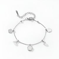 Pulsera para mujer acero inoxidable Lia plateada
